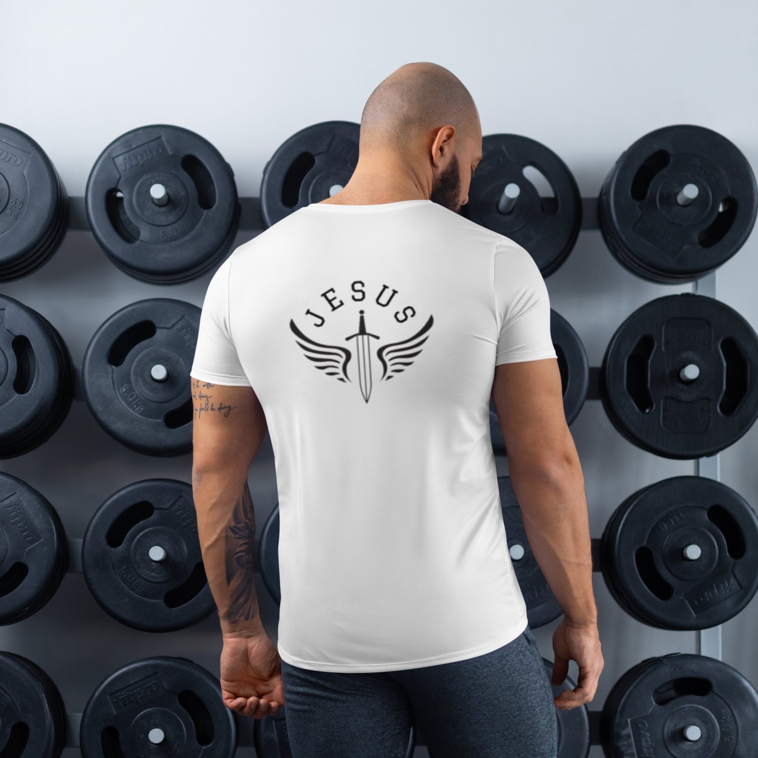 I Have Not Forgotten You All-Over Print Men&#39;s Athletic T-shirt