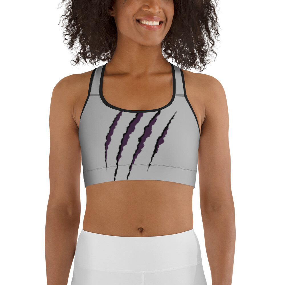 Lioness Gray Sports bra