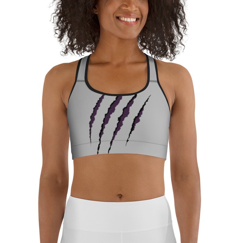 Lioness Gray Sports bra