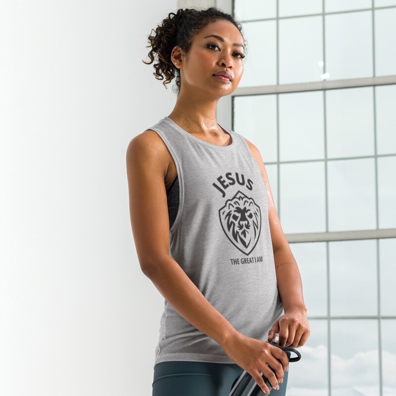 Jesus The Great I Am Ladies’ Muscle Tank