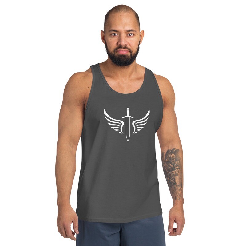 Athlete&#39;s Mind Warrior&#39;s Heart Men&#39;s Tank Top