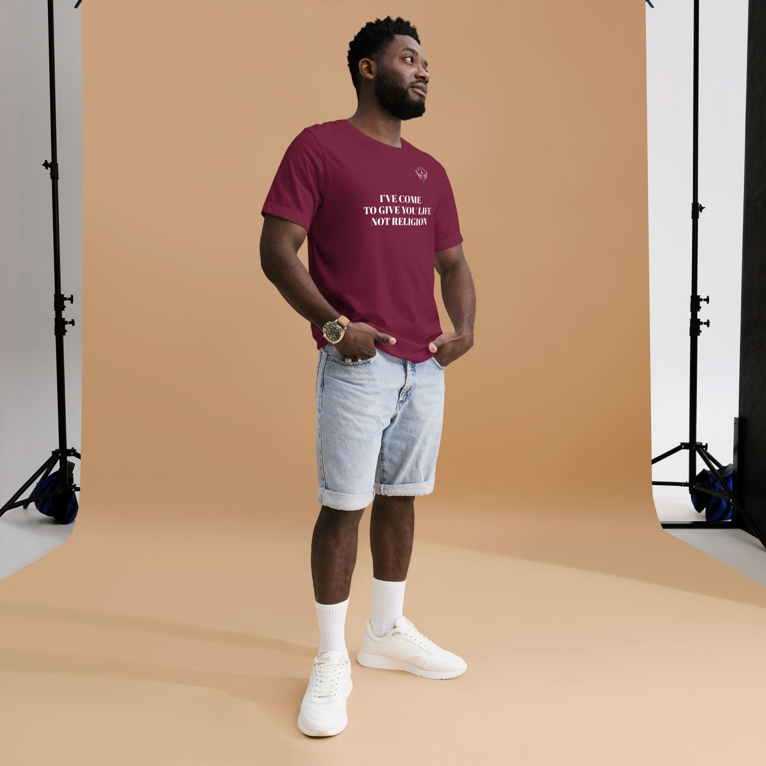 I&#39;ve Come to Give You Life Not Religion Unisex t-shirt