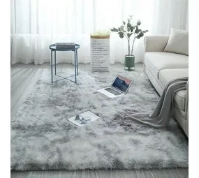 Nu Dekor - Soft Fluffy Rug Carpet - 150 x 200cm - Grey