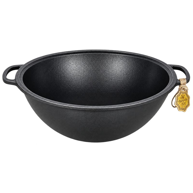 Кастрюля из литого чугуна WOK, 8 л