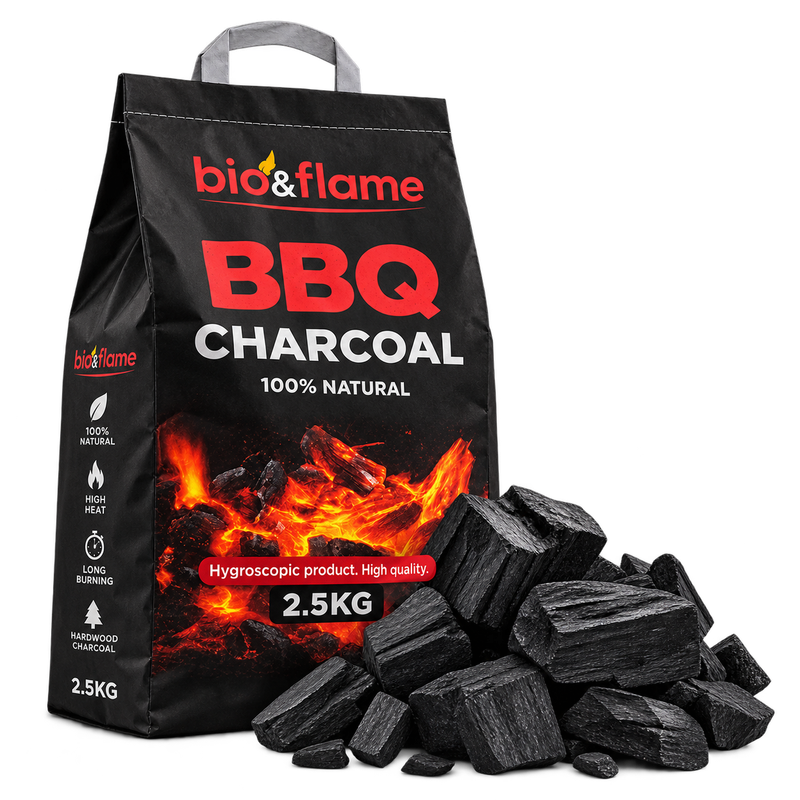 Древесный уголь Bio&amp;Flame, 2,5 кг