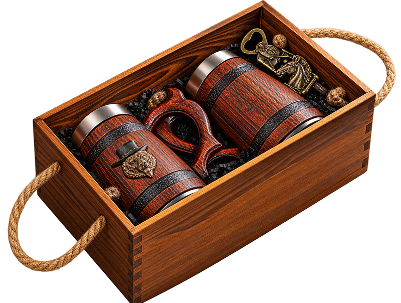 Подарочный набор для пива Tavern Brown