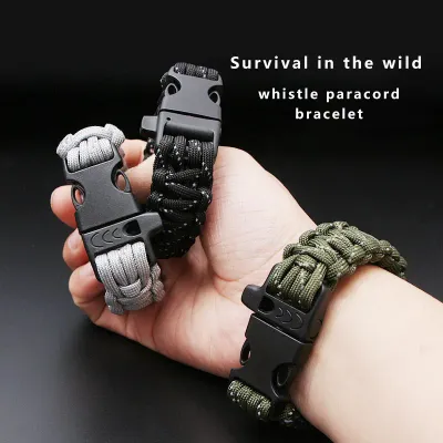 24.5cm Nine Core Reflective Paracord bracelet