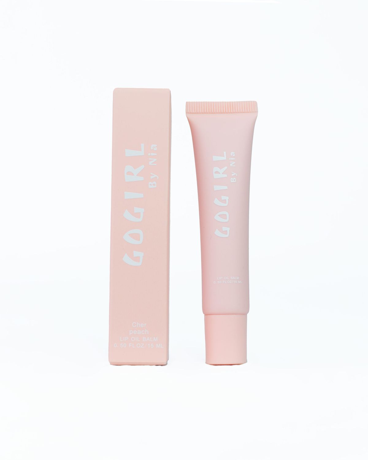 Cher- Lip Oil Balm in Peach