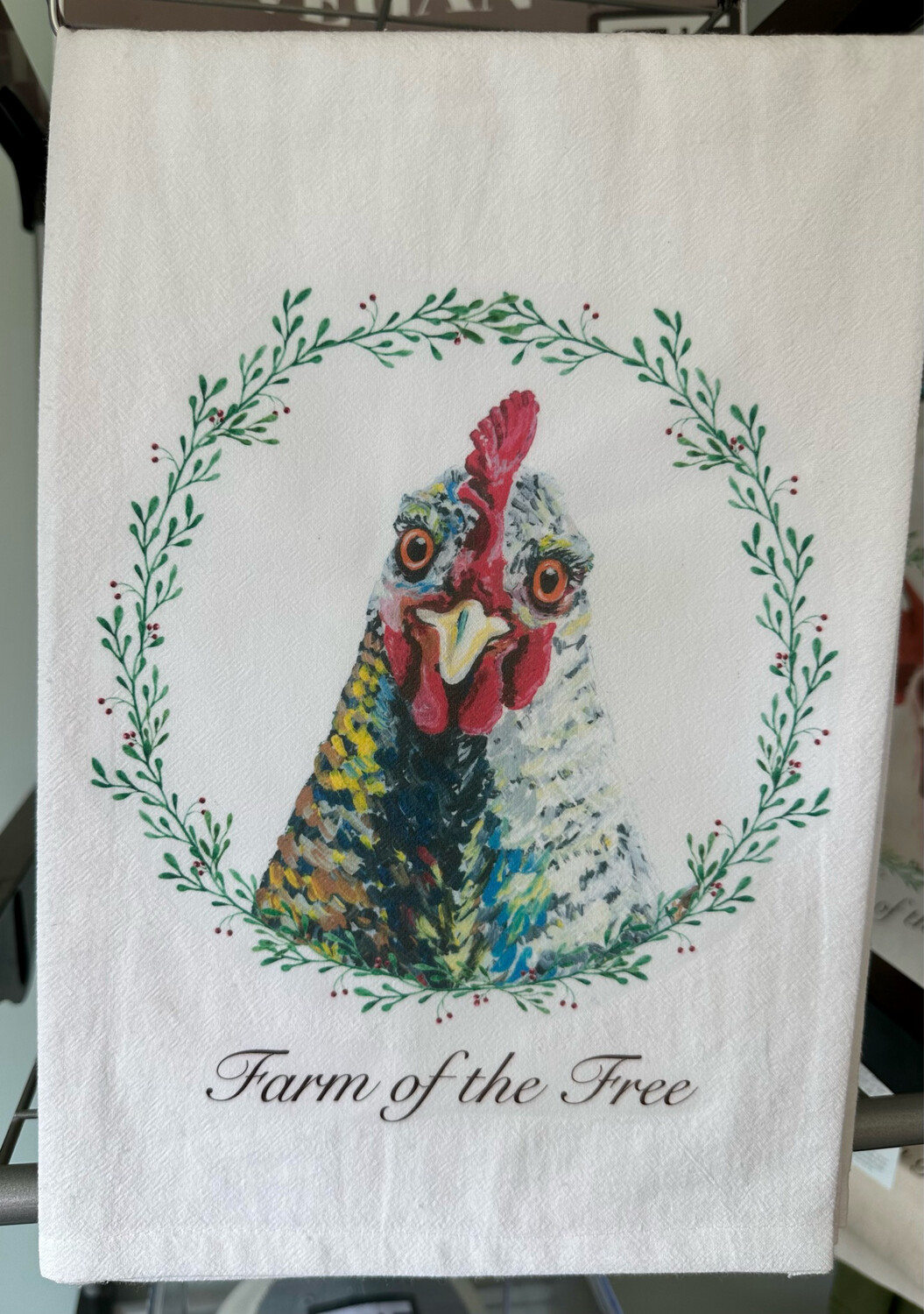Chicken “Hen” Tea Towel