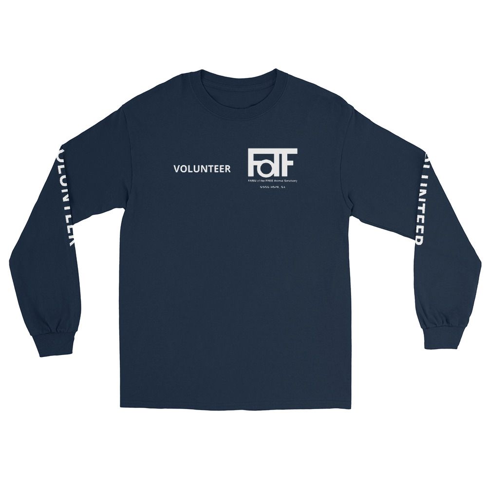 Dark Colored Long Sleeve Volunteer Shirt