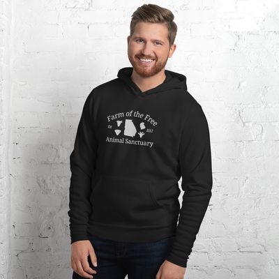 Unisex Embroidered Hoodie from Bella + Canvas