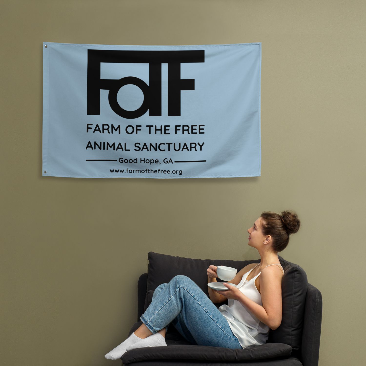 Farm of the Free Animal Sanctuary Flag