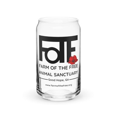 16 oz. Can-shaped glass