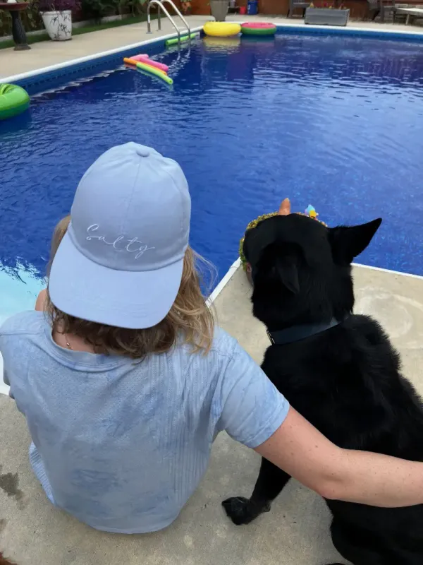 &quot;Salty&quot; Light Blue Dad Hat
