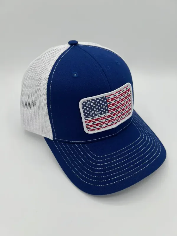 Fish Flag Trucker - Royal