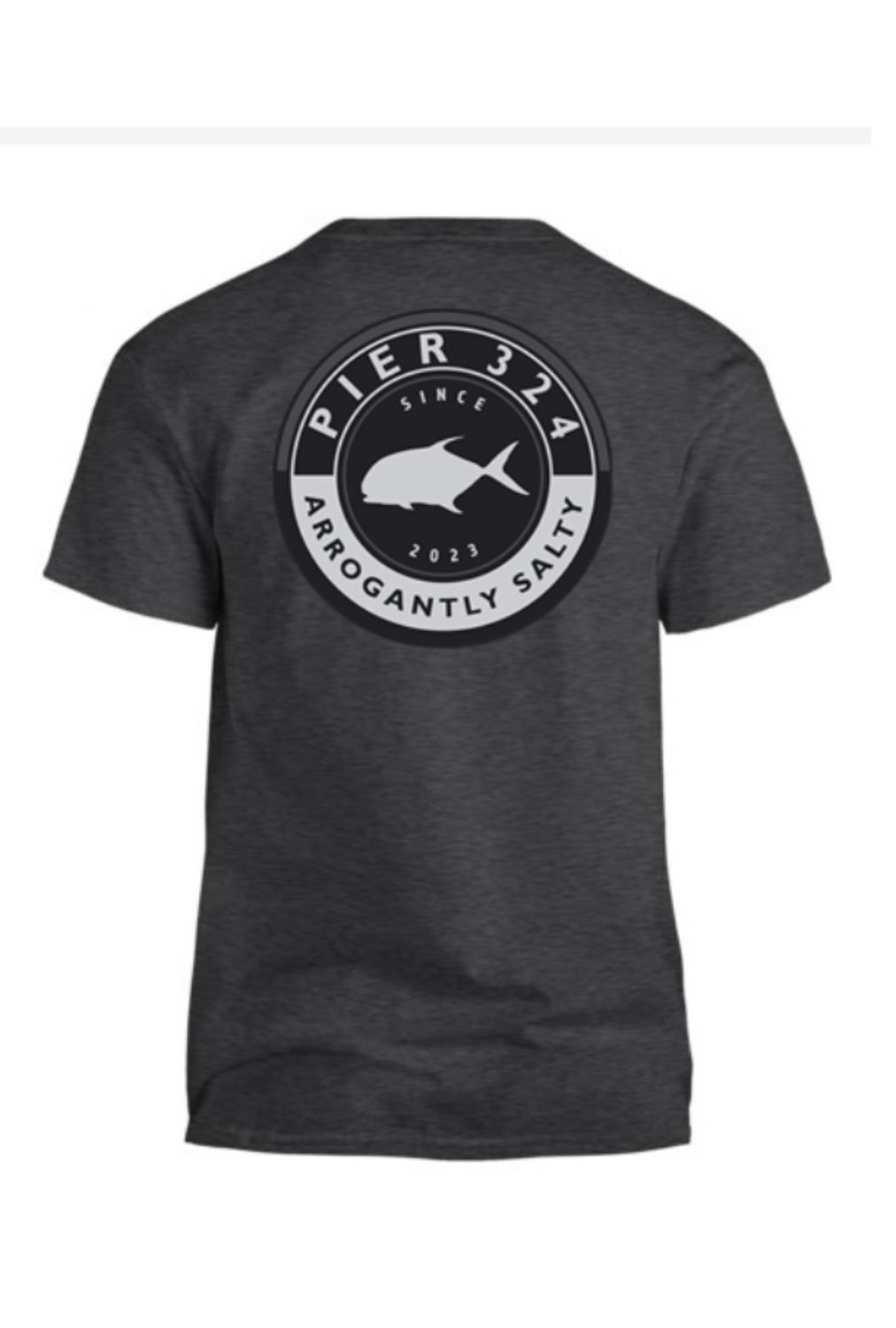 Original P324 Circle Logo Heather Gray