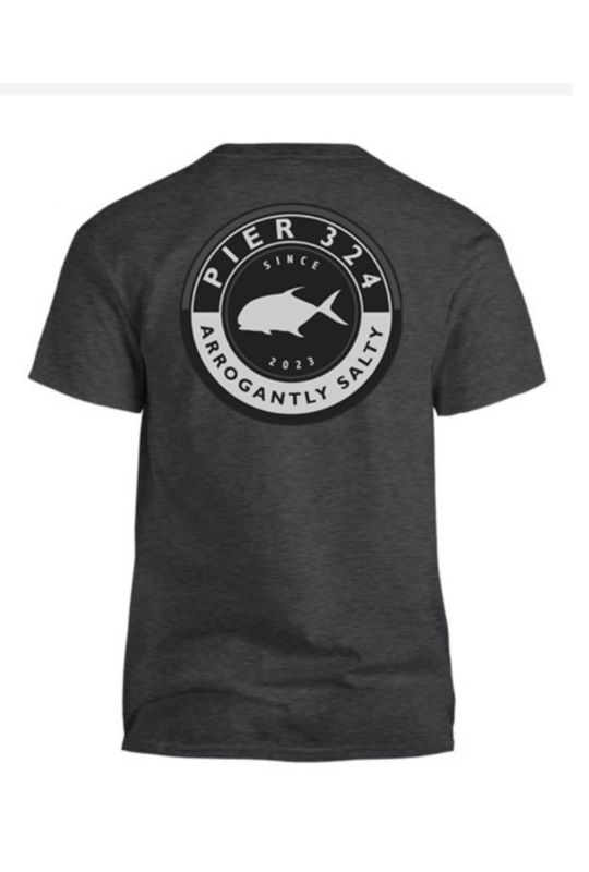 Original P324 Circle Logo Heather Gray