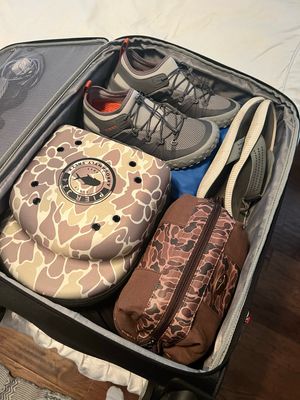 Hard Side Camo Hat Box