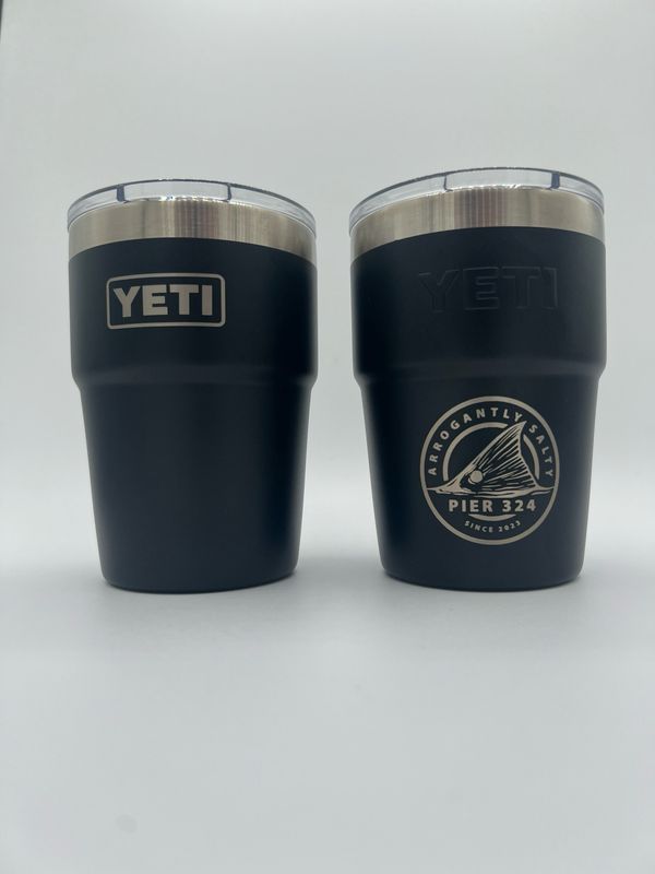 YETI Stackable 16 oz Rambler-Black