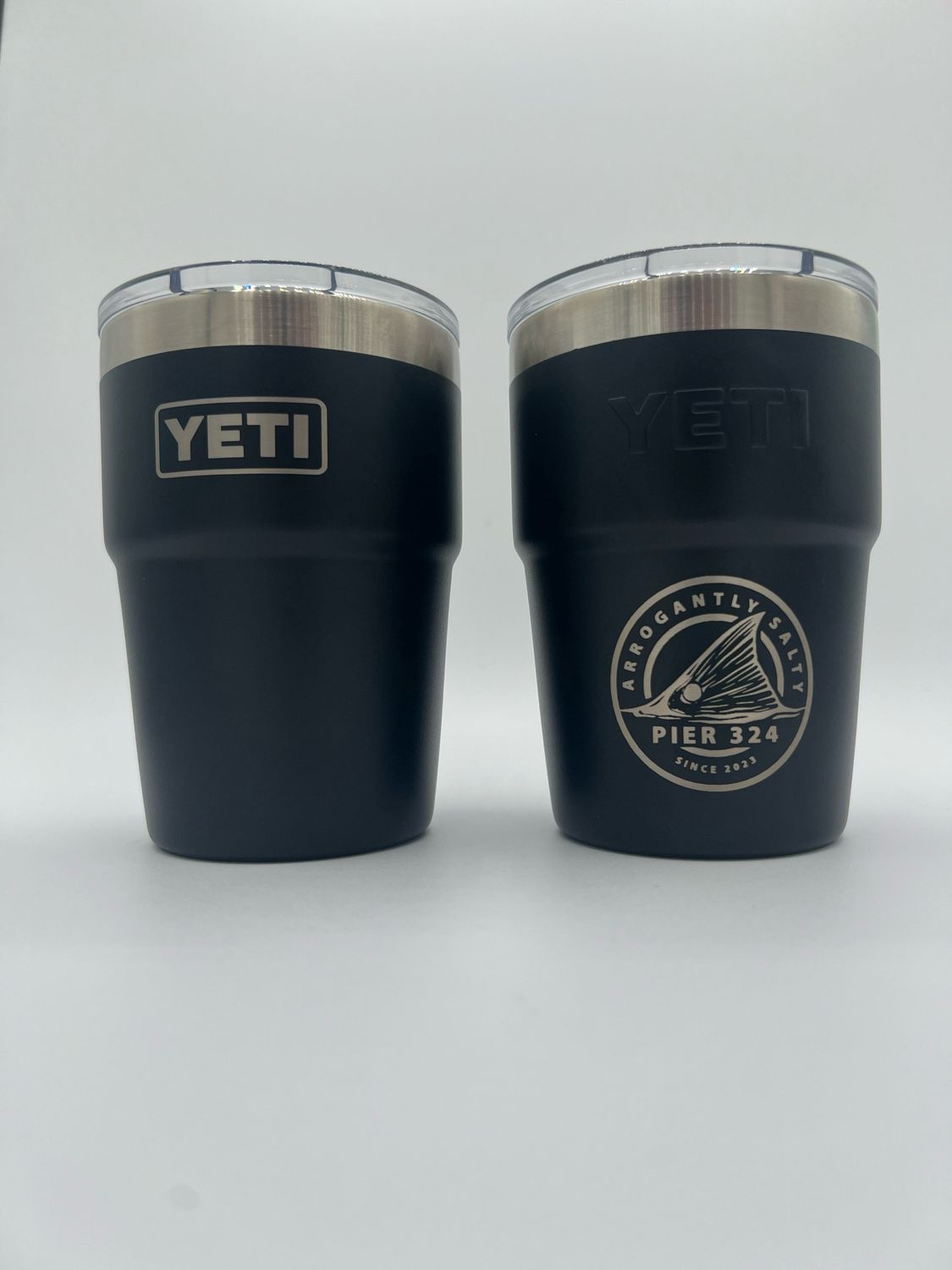 YETI Stackable 16 oz Rambler-Black