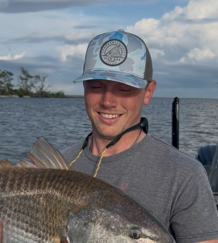 Saltwater Duck Camo Circle Tailing Redfish