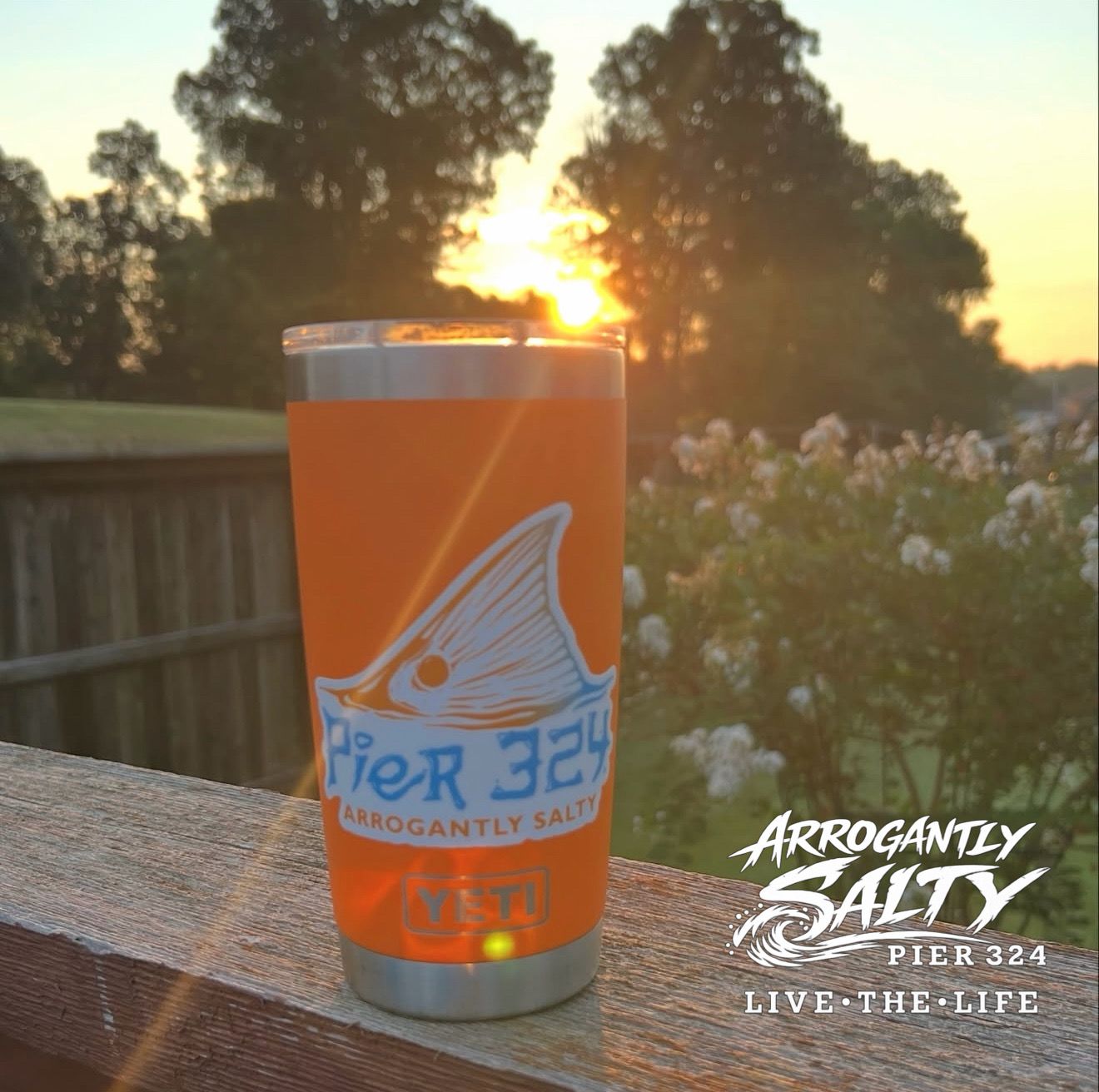 Redfish Tail Die-Cut Sticker