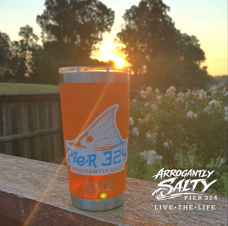 Redfish Tail Die-Cut Sticker