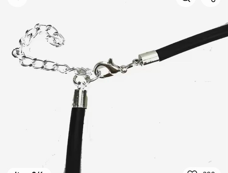 Long Flat Disk Necklace