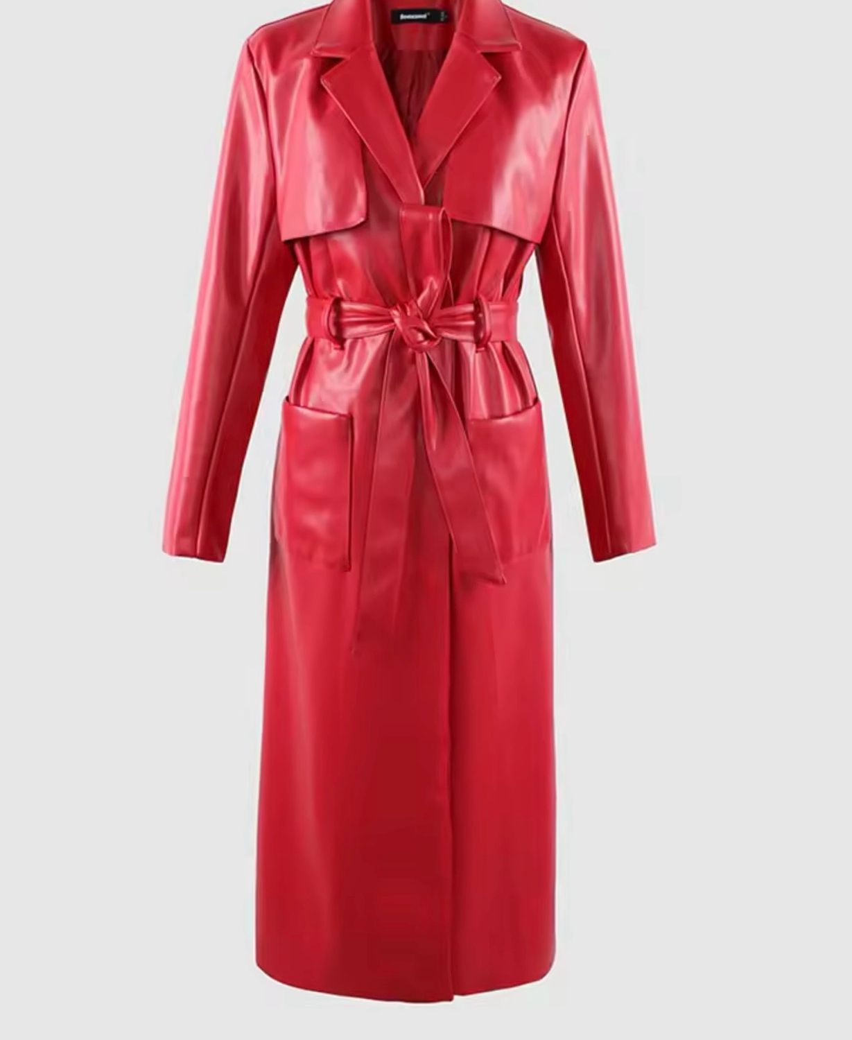 Red Trench Coat