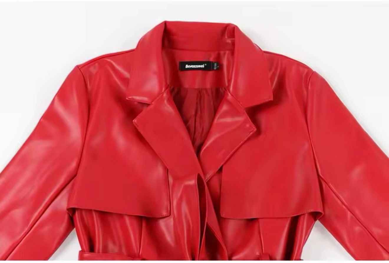 Red Trench Coat
