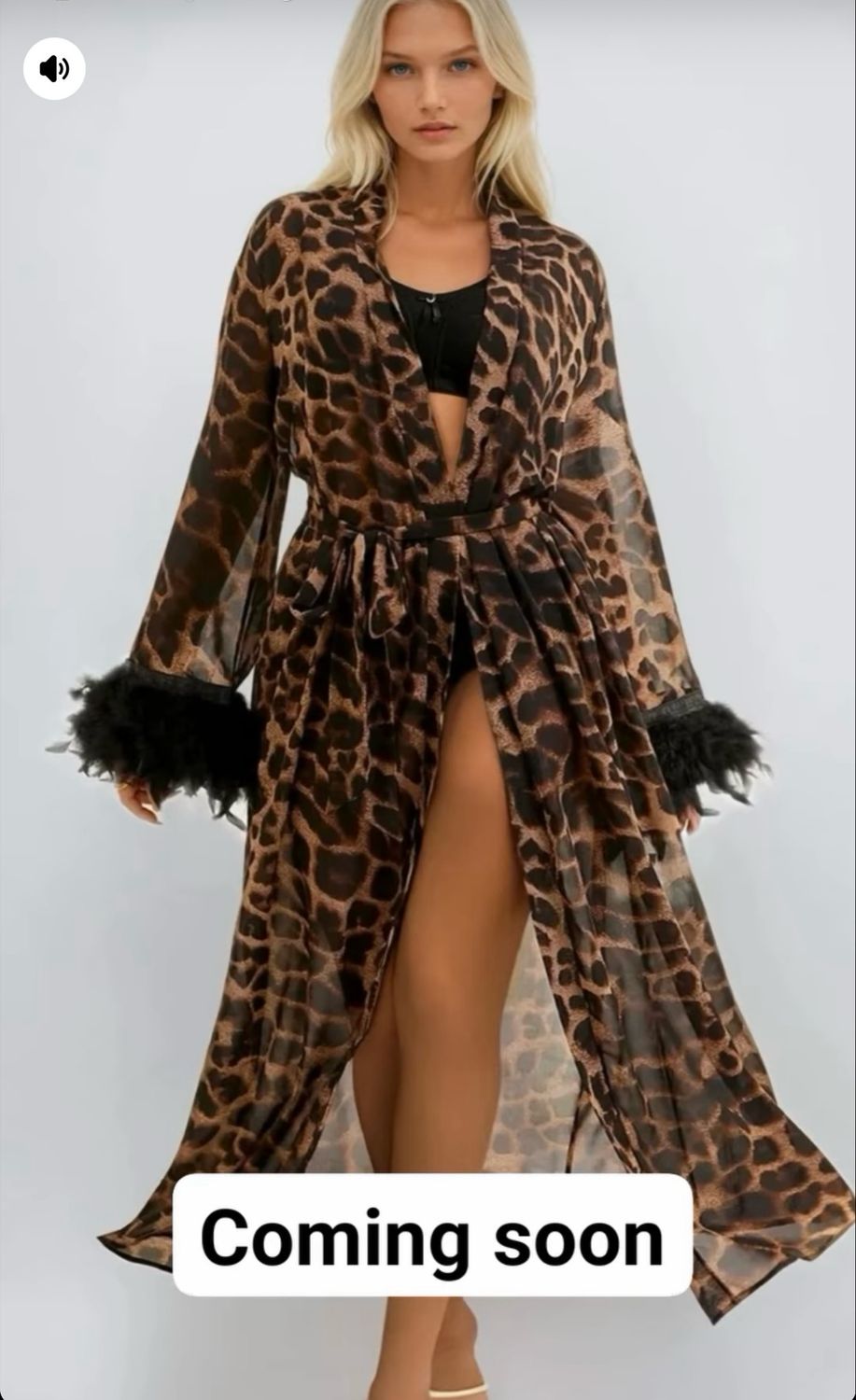 Love Leopard Gown