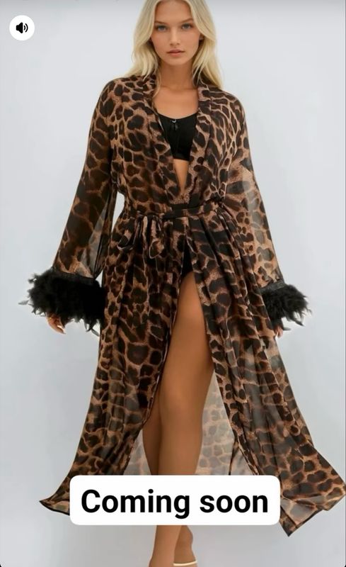 Love Leopard Gown