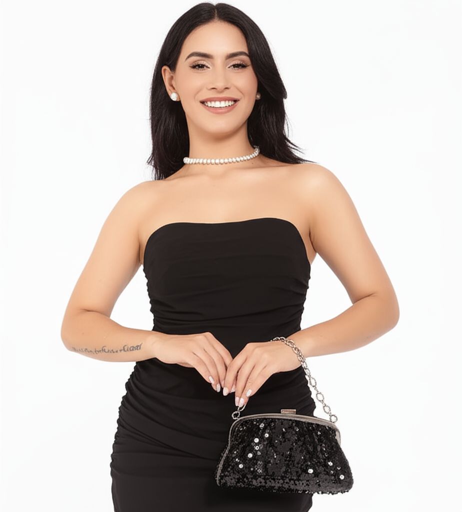 Lux Sequin Bag