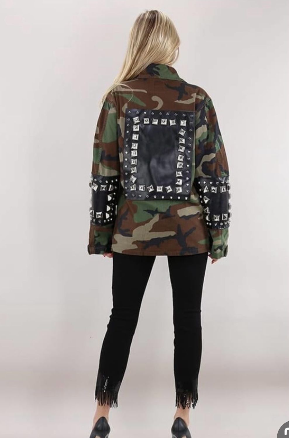 Camo Stud Jacket