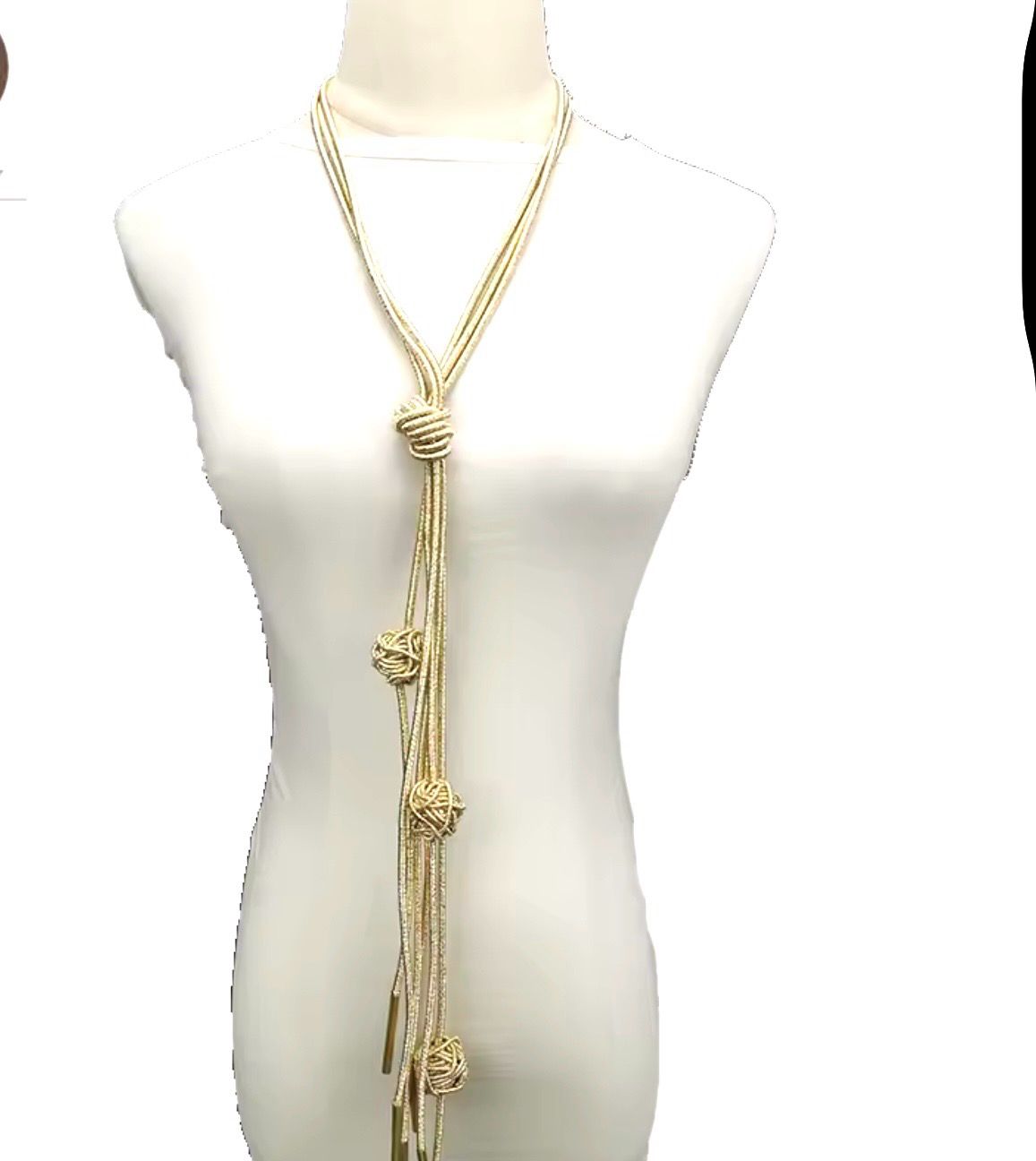Gold Multiple Strand Necklace