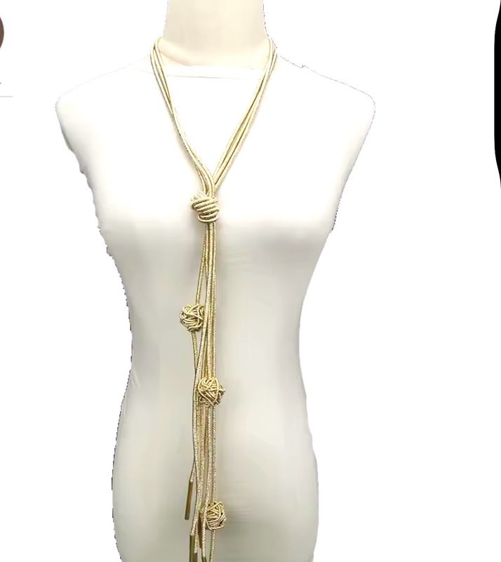 Gold Multiple Strand Necklace