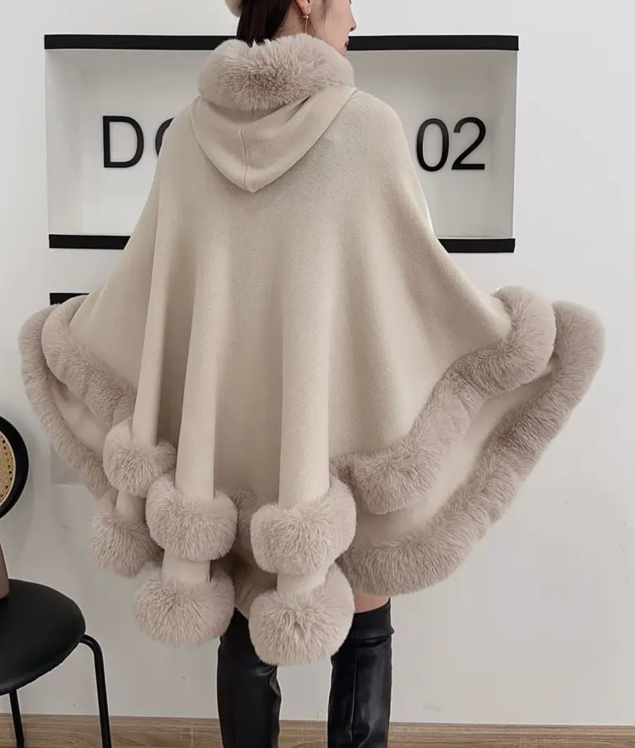 Lux Faux Fur Wrap