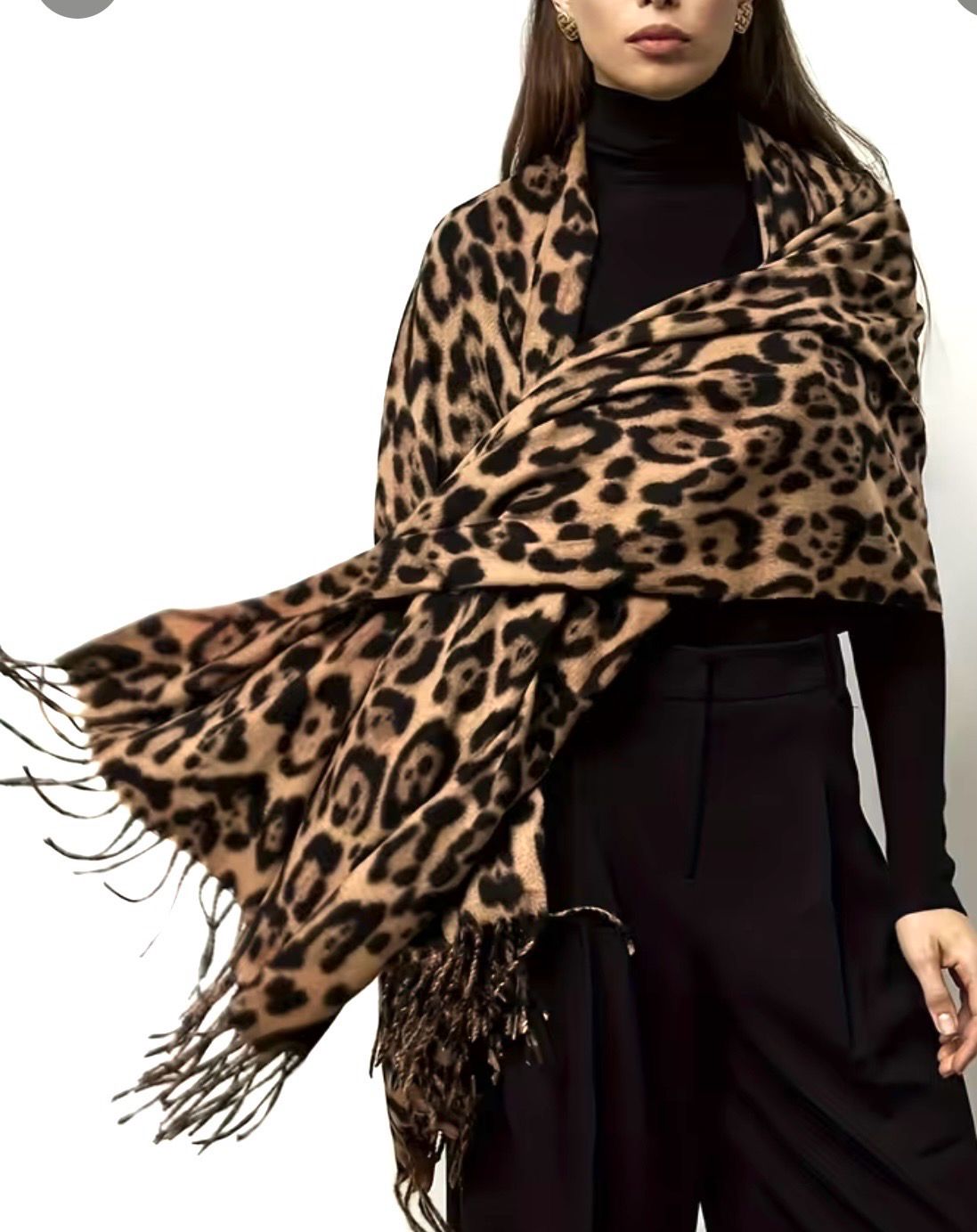 Leopard Print Wrap