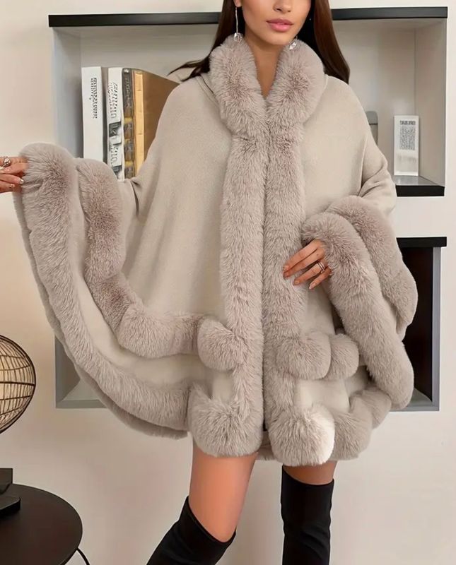 Lux Faux Fur Wrap