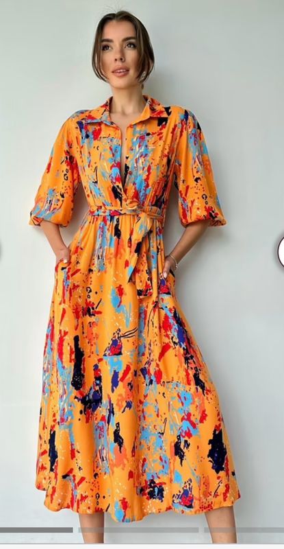 Autumn Tones Dress