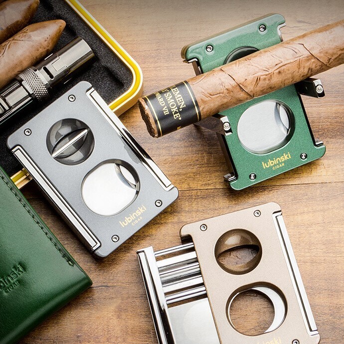 LUBINSKI PREMIUM MULTI-FUNCTIONAL CIGAR CUTTER (PRE-ORDER)