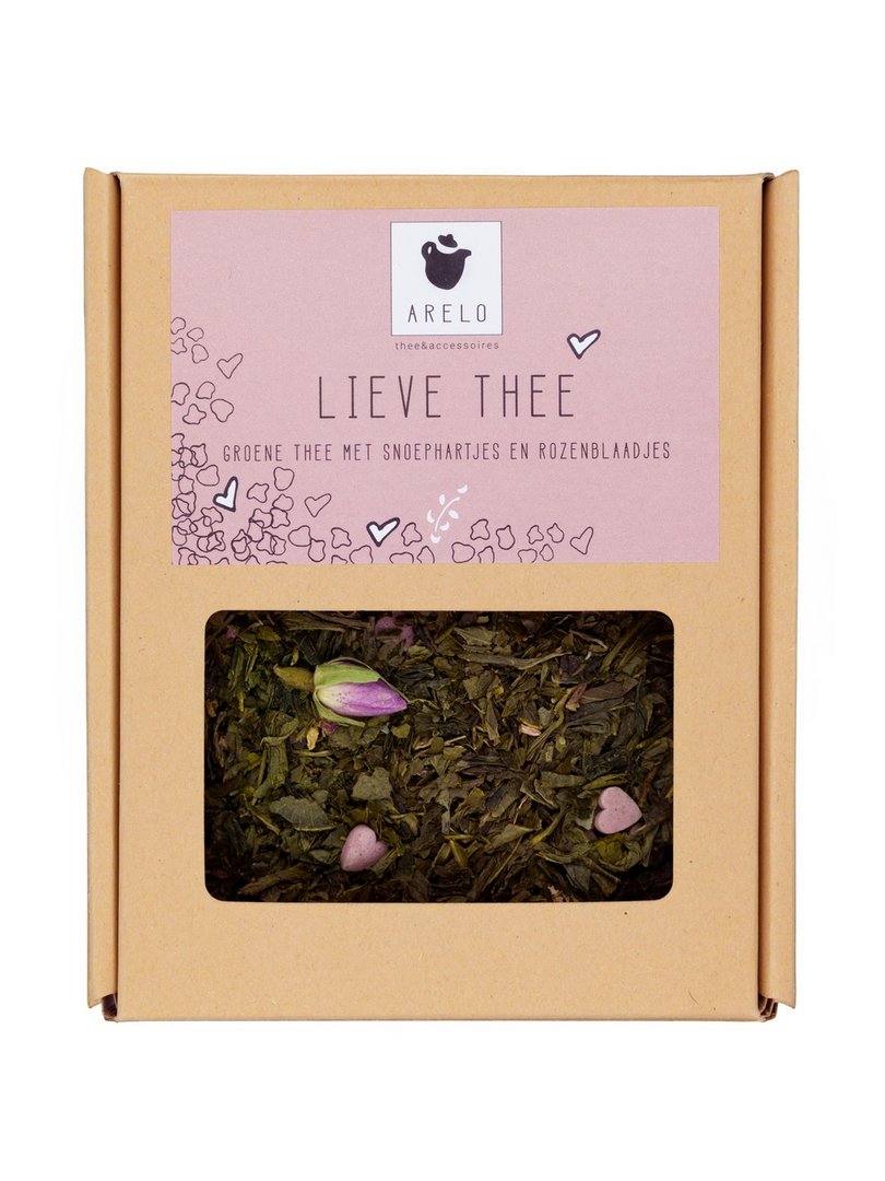 Cadeau mand met thee, chocolade, wijn en noten