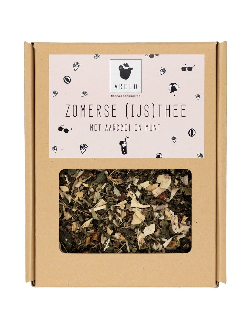 Brievenbuscadeau beterschap met thee, chocolade en kaarsen Brievenbuscadeau beterschap met thee, chocolade en kaarsen