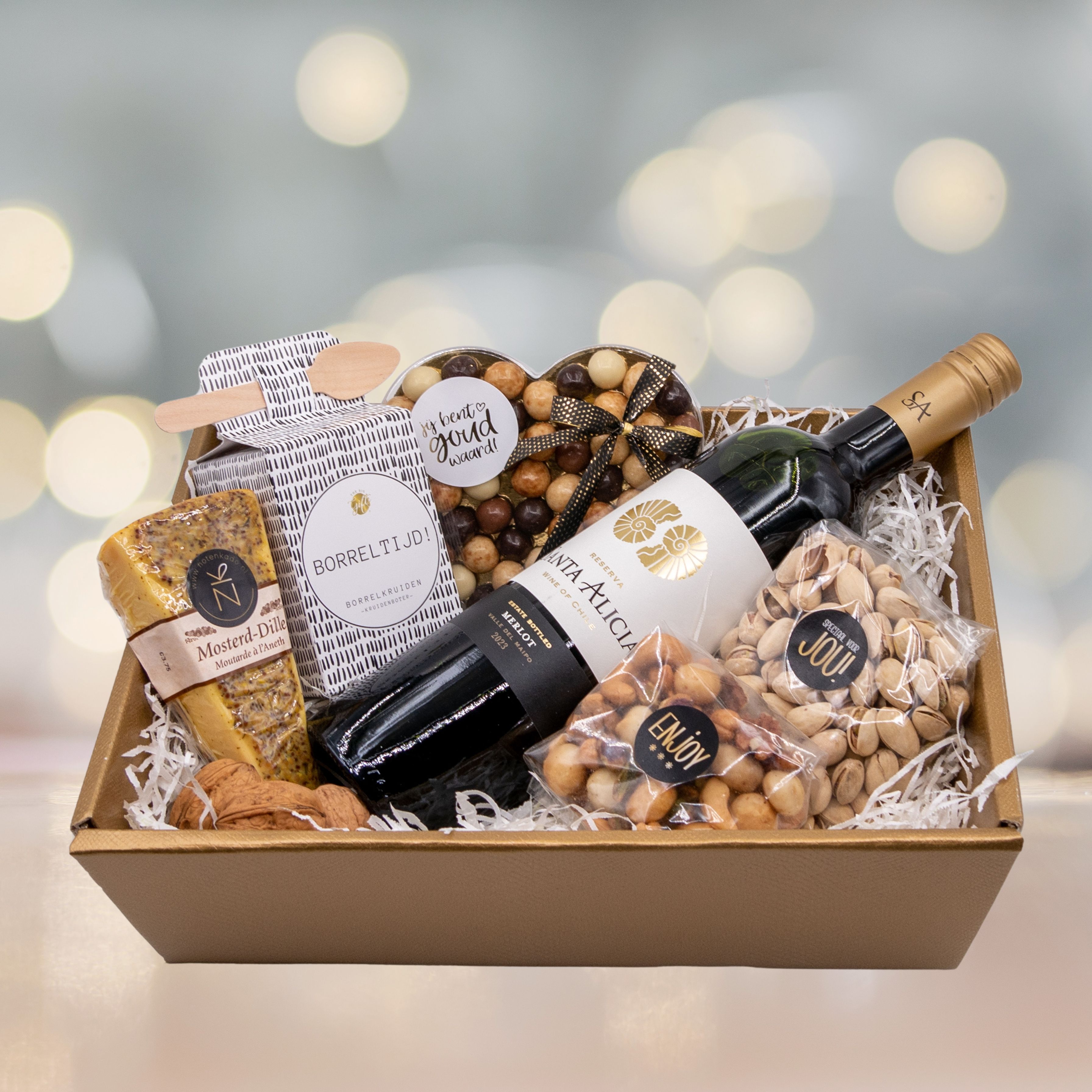 Borrelmanden van €50-€125 Borrelmanden van €50-€125