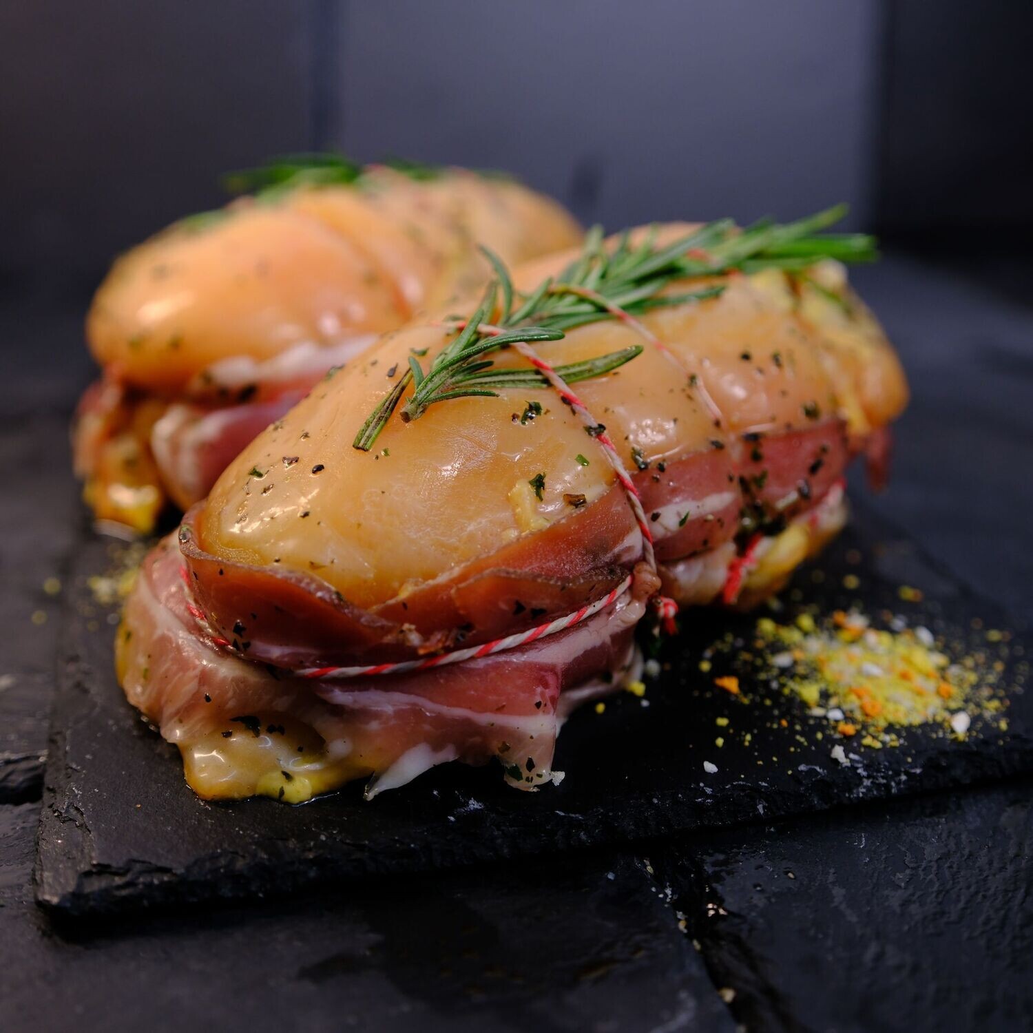 Petto di pollo farcito con funghi