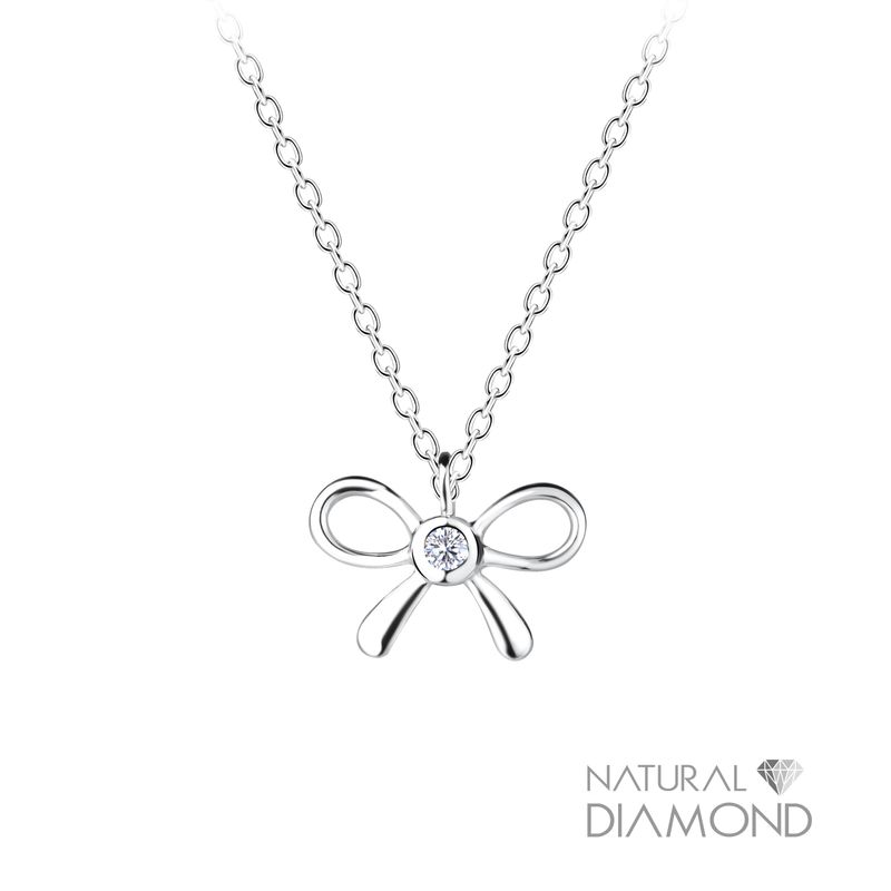 Natural Diamond Pendant necklace