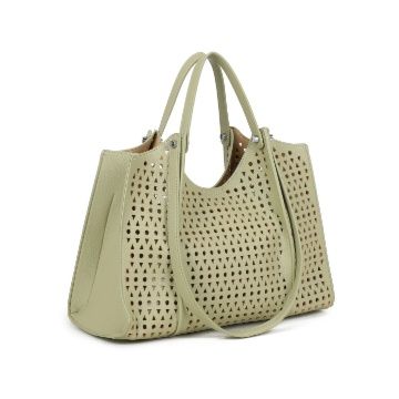 Lasercuts Shoulder Bag