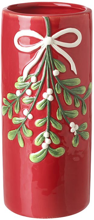 Misletoe Vase