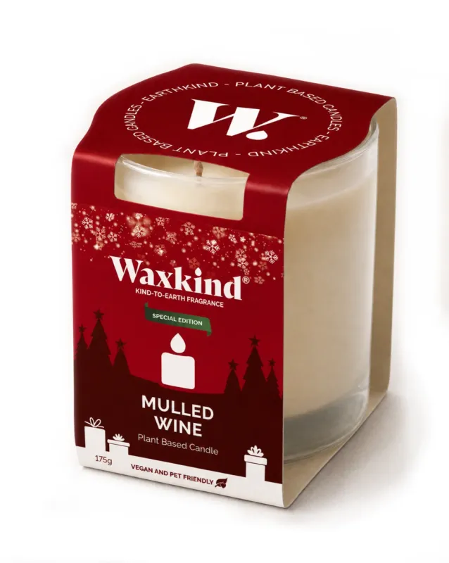 WAXKIND Mulled Wine Glass Candle