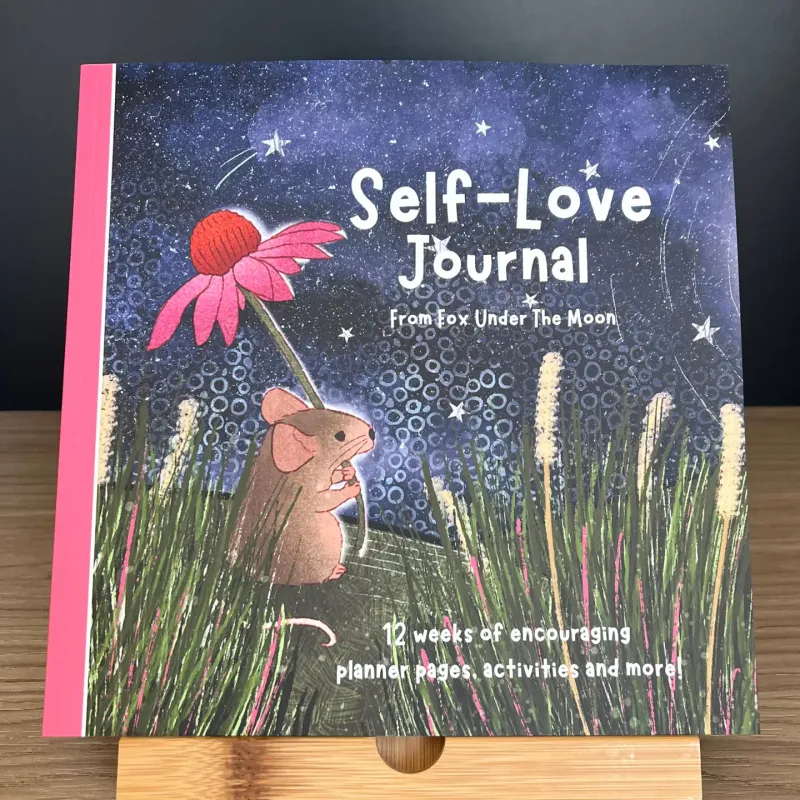 Self Love Journal Fox Under the Moon